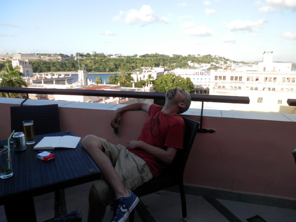 Num Terraço na Havana